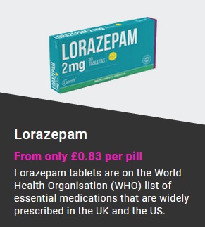 Lorazepam Order Online Fast Discreet - Buy Tablets at Best Price
